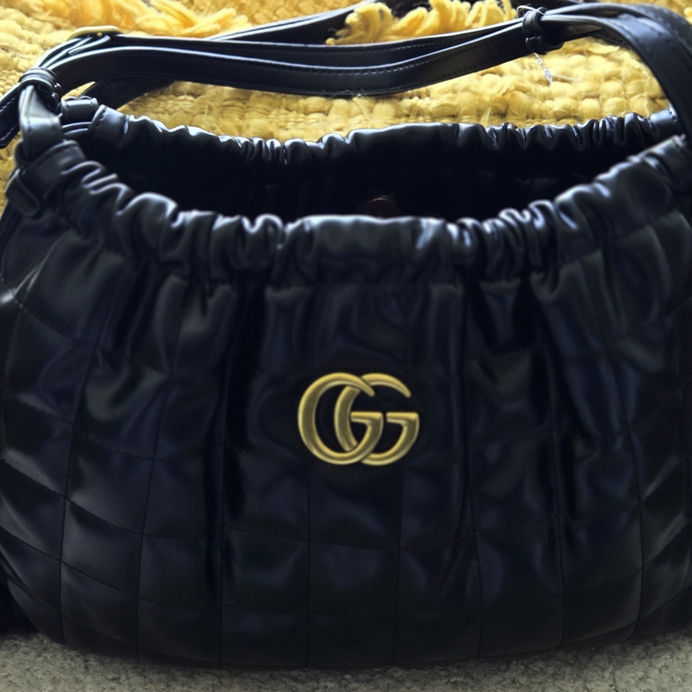 Elegant Black Leather Bag